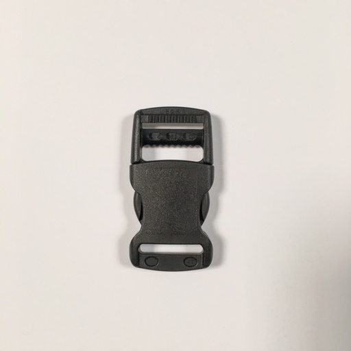 [6288] BOUCLE CLIPS PLASTIQUE NOIR PM