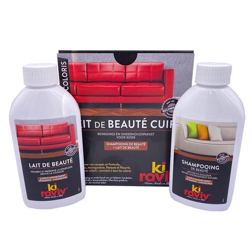 [3469] KIT BEAUTE CUIR KIRAVIV/2X200ml