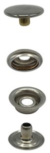 [6332] BOUTON PRESSION  LAIT NICKELE/100